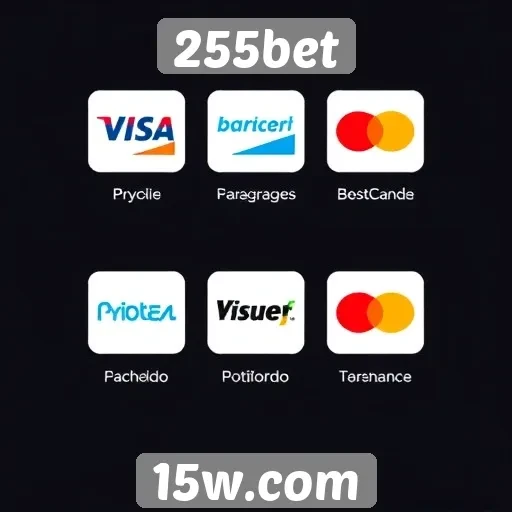 Métodos de pagamento aceitos no 255bet